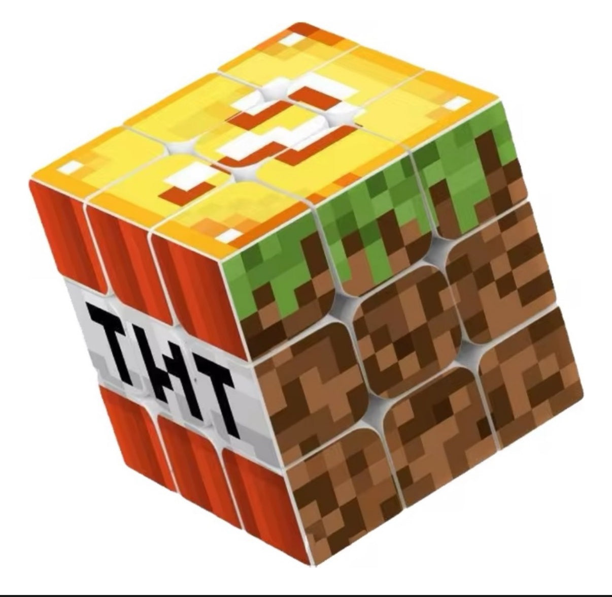 Cubo Rubik 3x3 + 2 figuras Chicken 3D
