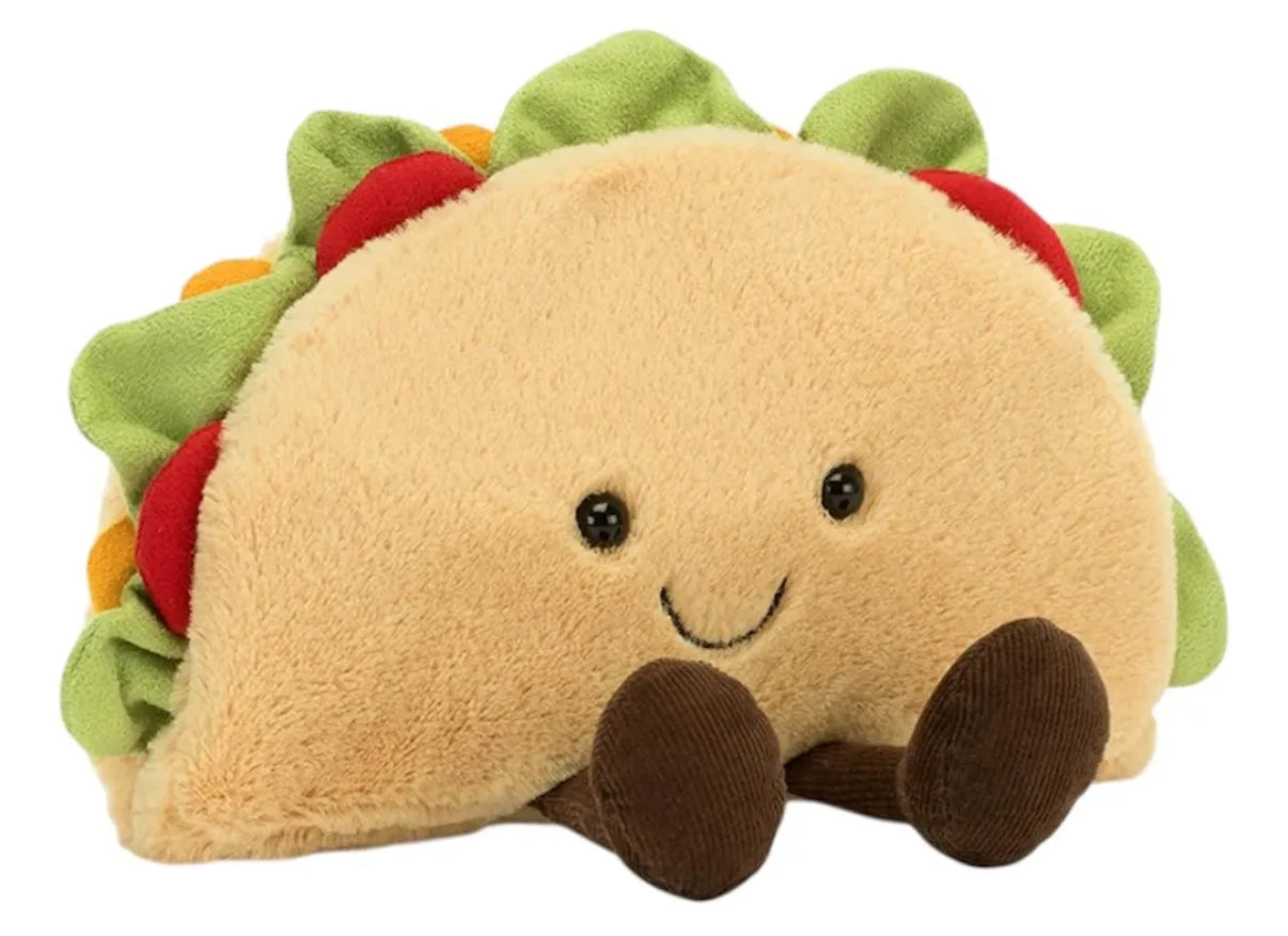 Peluche Kawaii diseño Taco 15x18