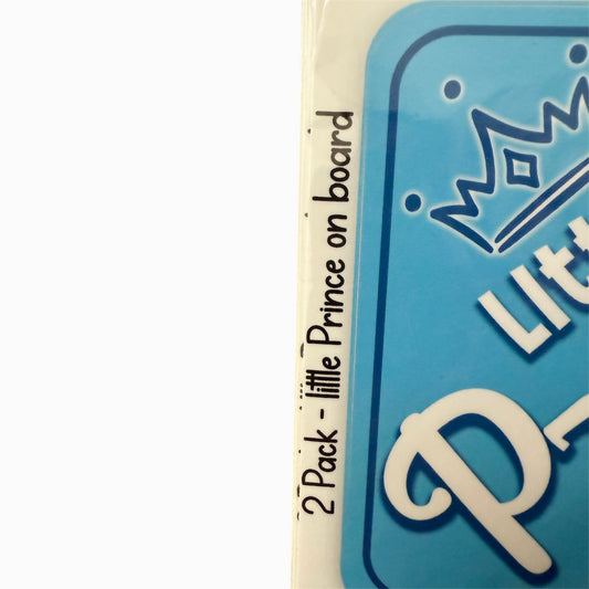 Calcomanías adhesivas para auto Little Prince on Board