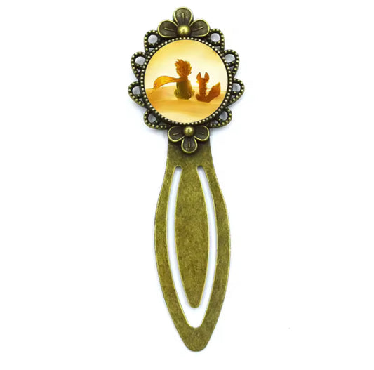 Marcador de páginas metálico El Principito