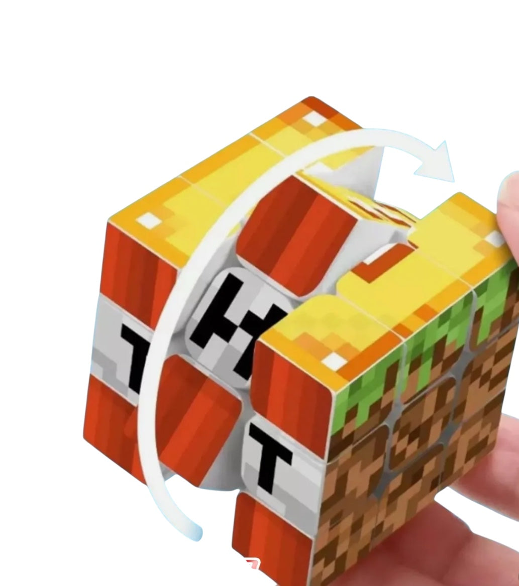 Cubo Rubik 3x3 Minecraft