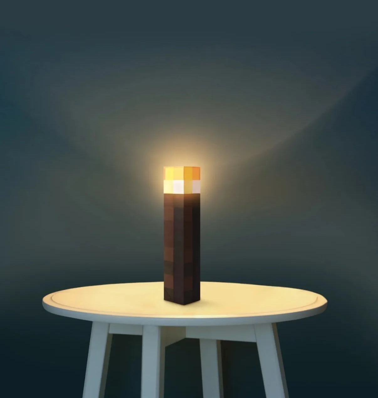 Lámpara para niños Antorcha Minecraft