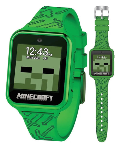 Reloj interactivo Accutime diseño Minecraft