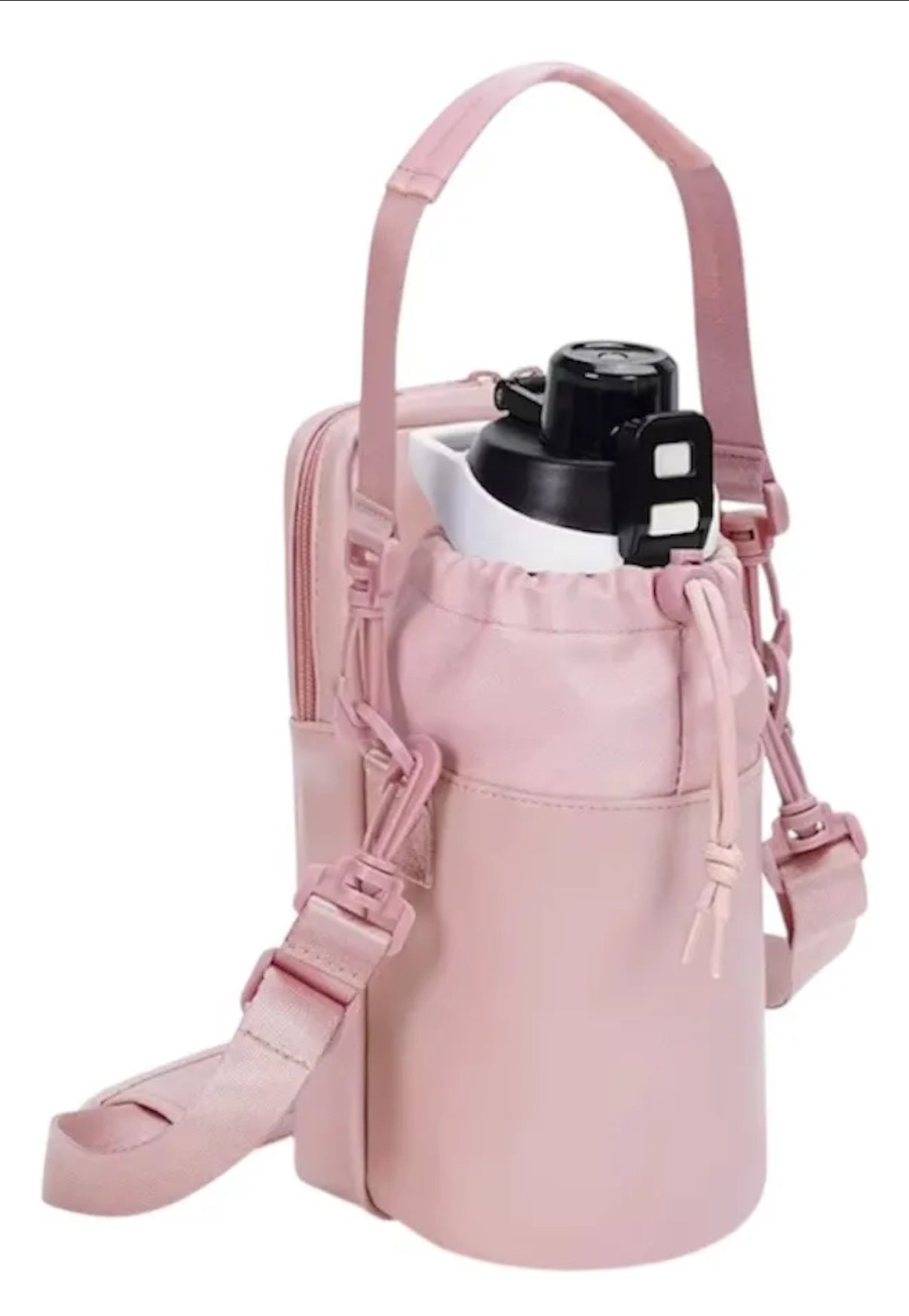 Bolso Gym mujer para articulos personales y botella de agua