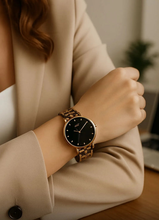 Reloj mujer Kenox con pulsera intercambiable Animal print