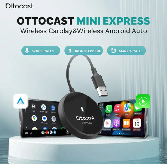 Mini adaptador Express para Android Auto y Apple Carplay