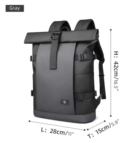 Mochila impermeable HK extensible 25litros Negra
