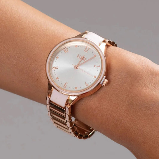 Reloj mujer Kenox con pulsera metálica Rose gold