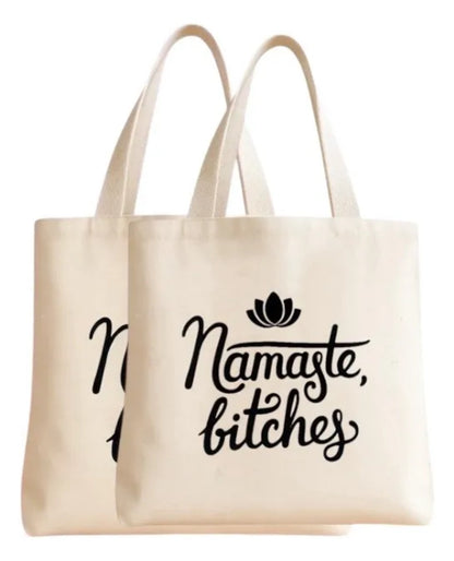 Bolsa de tela grande 50x40 Namasté
