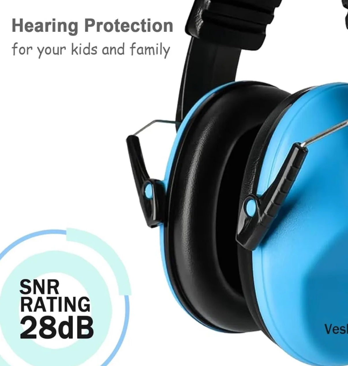 Pack 2 Audífonos Anti ruido 28-32db a partir de los 3 años