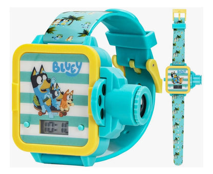 Reloj digital Bluey con proyector de imágenes