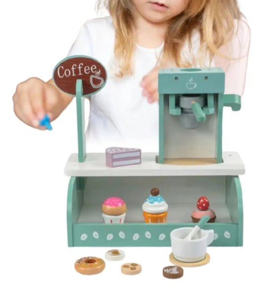 Playset Cafetería de madera para niños, Coffee Shop
