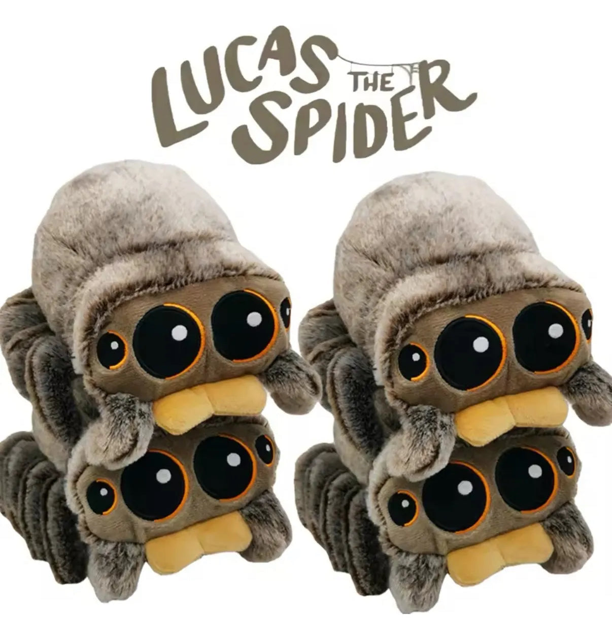 Peluche bordado Araña Lucas 20cm