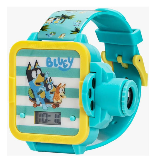Reloj digital Bluey con proyector de imágenes