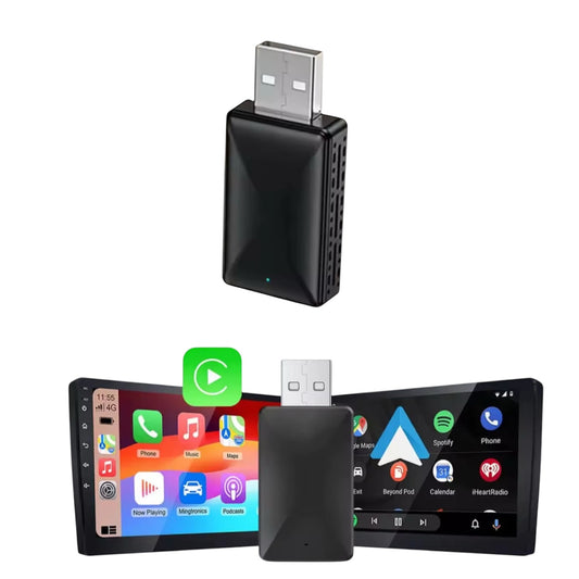 Mini adaptador inalámbrico Carplay para Apple y Android